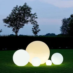 16 Color RGB LED Ball Garden Party Decoration Swimming Pool Floating Ball Light IP68 Outdoor Lawn Lamps With Remote