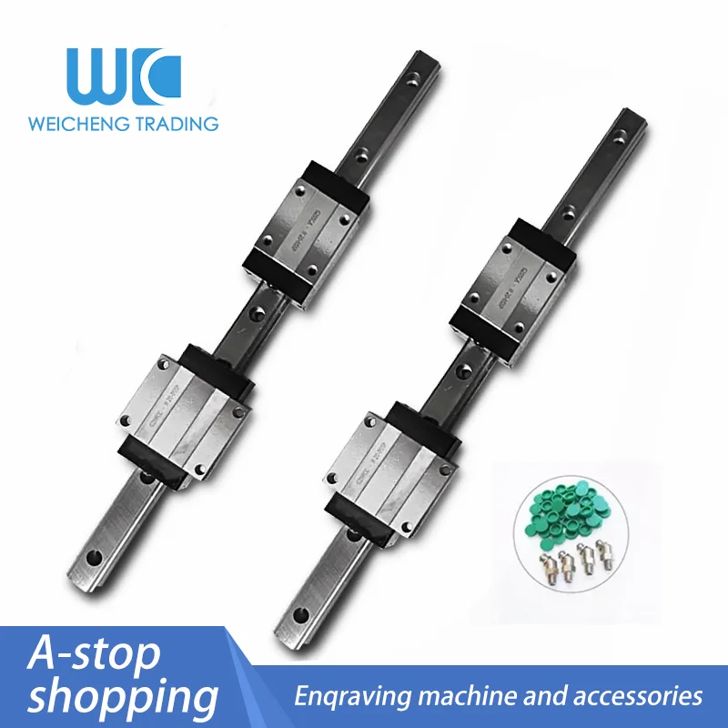 trilho linear pecas hgr20 hr25 hgr30 mais 12002750 mm com pecas de aco hgh20 25 30ca ou hgw20 25 30cc bloco guia usinada para pecas cnc 01