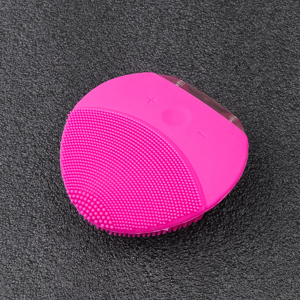 Gift For Babygirl Valentine Silicone Face Cleansing Brush Electric Face Cleanser Facial Cleanser Skin Deep Washing Massage Brush