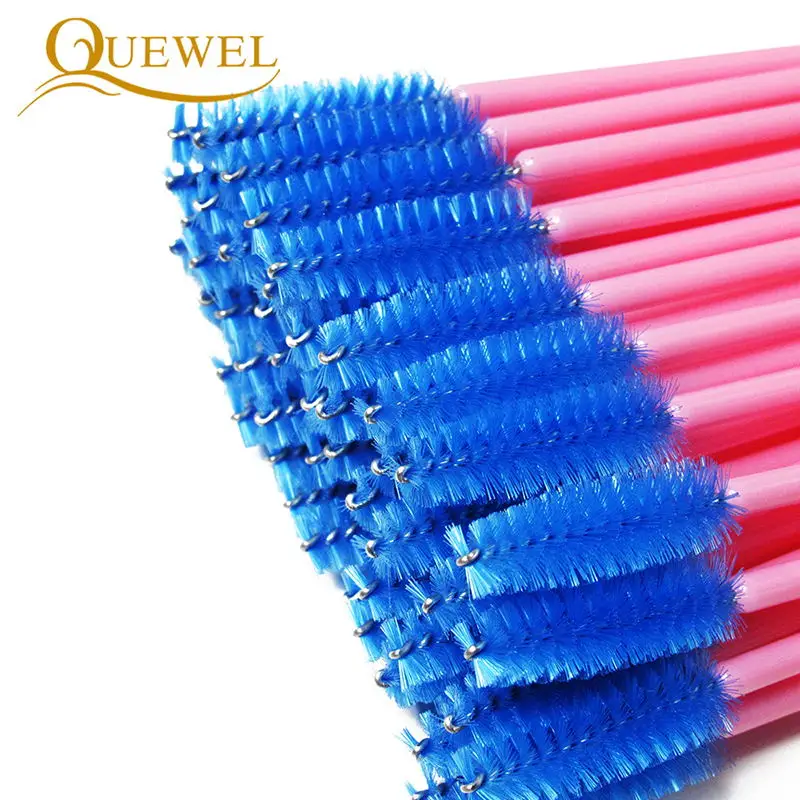 Quewel-pincéis de extensão de cílios, acessórios para aplicador de maquiagem, escova cosmética, varinhas de rímel, ferramentas