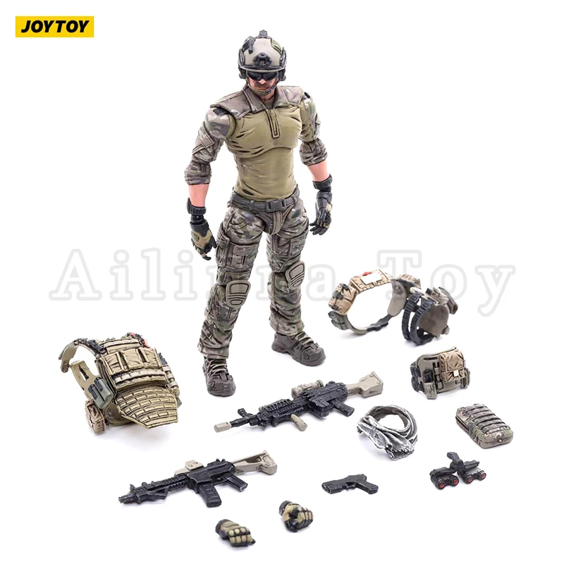 JOYTOY 1/18 アクションフィギュアハードコア米海軍シールズアニメ