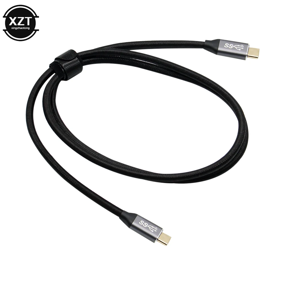نوع c USB 3.1 كابل بث البيانات عالية السرعة 10Gbps Gen2 100 واط كابل نقل بيانات للكمبيوتر TV الصوت والفيديو HD شاشة الإسقاط