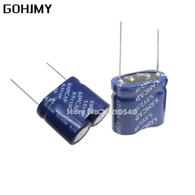 1PCS Super capacitor farad capacitor combination type 5.5V 0.5F 1F 2F 3.5F 4F 5F 7.5F 10F 15F