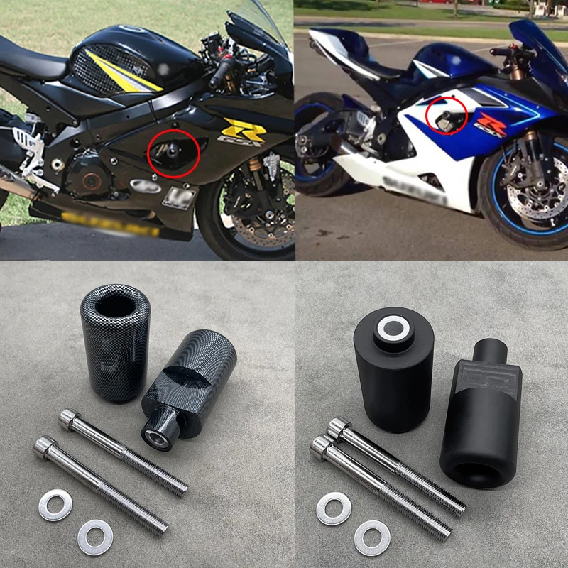 Motorcycle Frame Sliders Crash Falling Protection Engine Pad Protector Block For SUZUKI GSXR1000 K5 GSX-R GSXR 1000 2005-2006