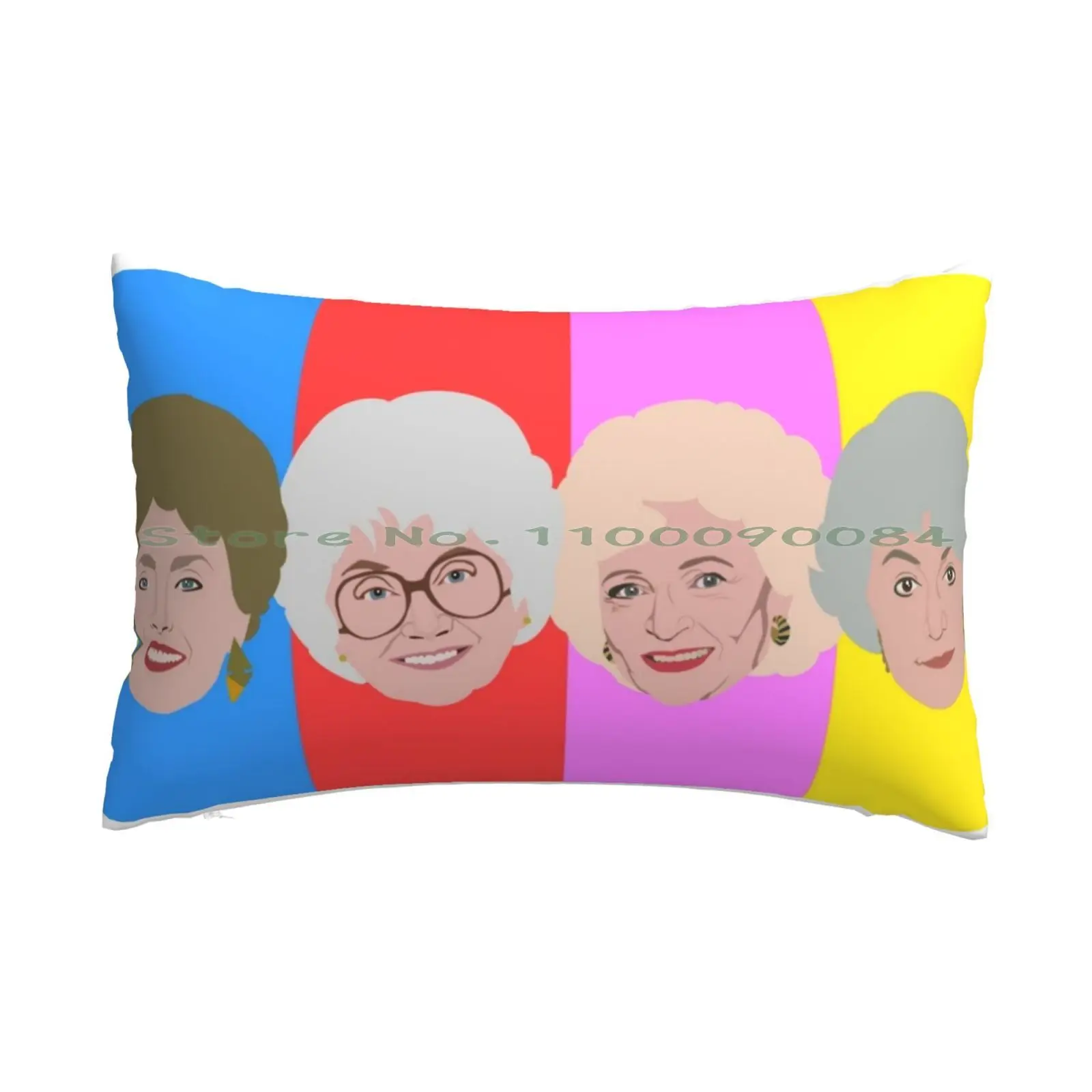 The Golden Girls In Color Pillow Case 20x30 50*75 Sofa Bedroom Skynet Logo Terminator 1337 Haxor Hacker Ai Robot Android Drone