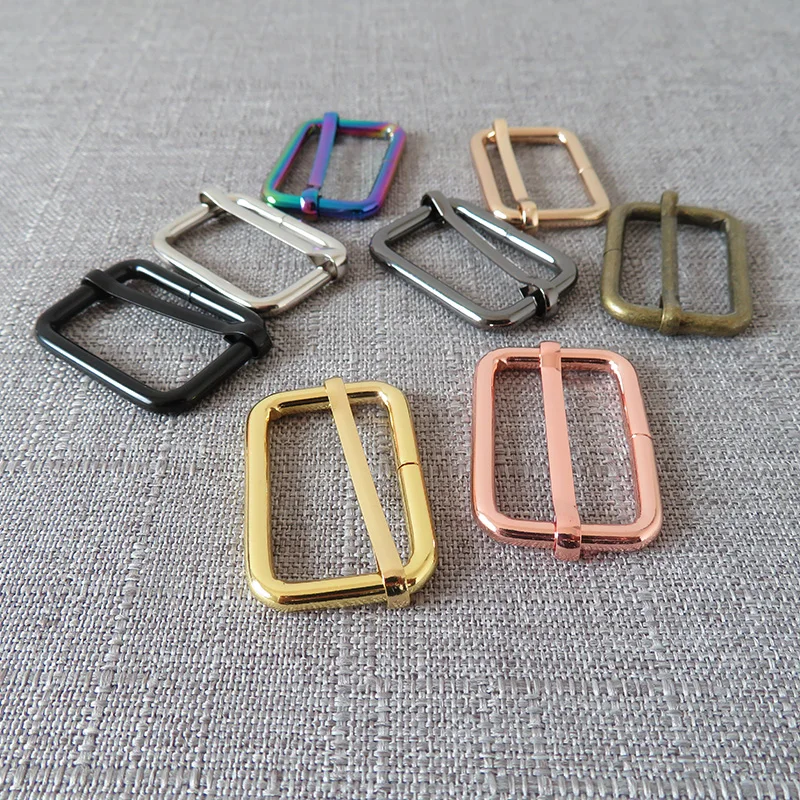 20Pcs 32mm Webbing Metal Ring Adjuster Hardware Mountaineering Bag Dog Collar bBelt Sewing DIY Accessory Purse Straps Buckle