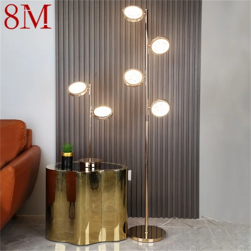 

8M Nordic Creative Floor Lamp Lighting Contemporary LED Decorative for Home Living Bed Room