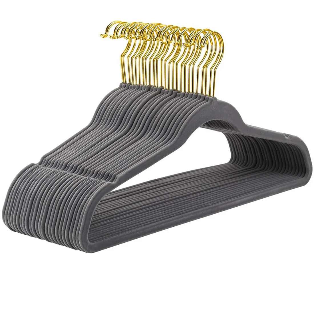 

Wholesale Custom Velvet Hangers for Clothes, Pants Flock, Non Slip, Magic Rack, Slip-Resistant, Drop Shipping, 10 PCs/Lot, 45cm
