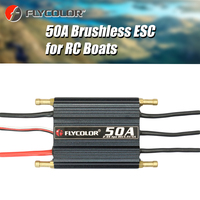 New Arrival Flycolor 50A Brushless ESC 2-6S Waterproof with BEC for RC Electric  Jet Boats