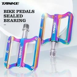 TANKE Ultralight MTB Bicycle Pedals Mountain Road Bike CNC Bearings Anti-Slip Nails Pedal Lightweight BMX Cycling Parts