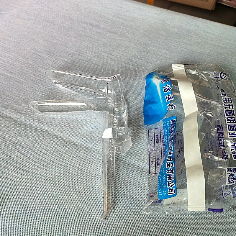 1pcs High transparent vagina observation clip duck beak forceps plastic sterilization gynecological self inspection medicine bro