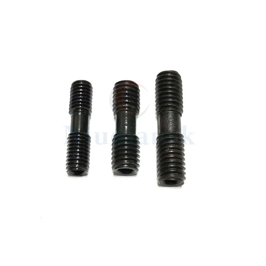 10pcs ML0520 ML0620 ML0625 ML0630 ML0830 ML0835 Double Head Screws CNC Lathe Tool Accessories Fix Parts For Turning Tool Holder