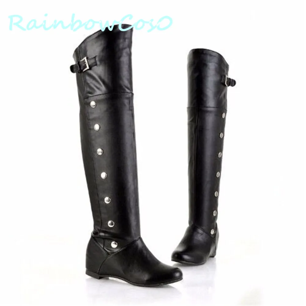 RainbowCos0 Cosplay Shoes Seraph of the end Mikaela Hyakuya Boots Game Halloween