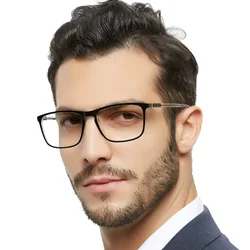 Óculos de leitura presbiópicos para homens, óculos fashion, óculos de aumento, homem shades, dioptrias 1 1.5 2 2.5