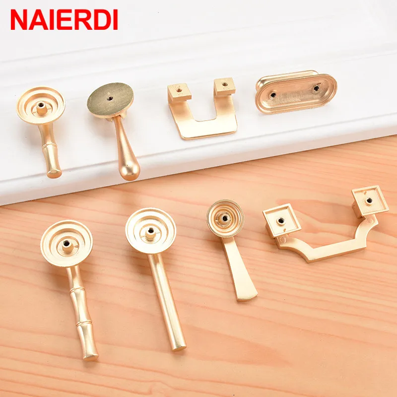 NAIERDI Vintage Gold Cabinet Pulls Zinc Alloy European Furniture Handle  Kitchen Cupboard Handle Drawer Knobs Hardware - AliExpress 13