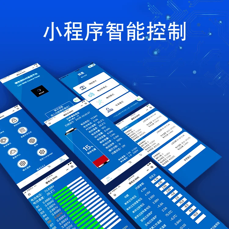 Muslimlithium Battery Protection Board ferro ternario al litio con equalizzazione attiva ad alta potenza continua 30A