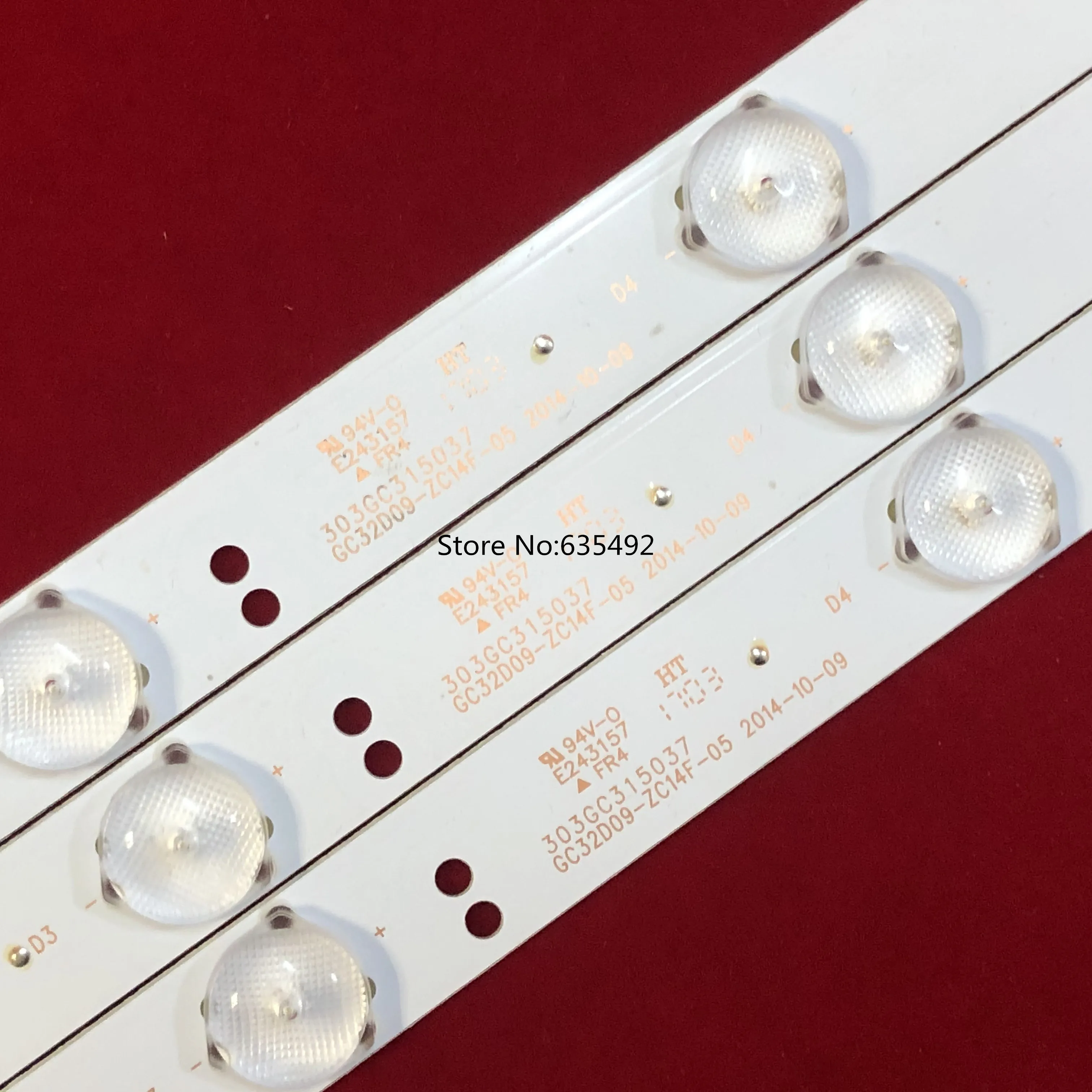 15 قطعة LED قطاع ZDCX315D09-ZC14F-01 M08-BD32030-0901N-3393A ل DHL32-F600 DHL32-H800 AOC LD32E12M 3212M LT-32HG82WU BOEI320WU1