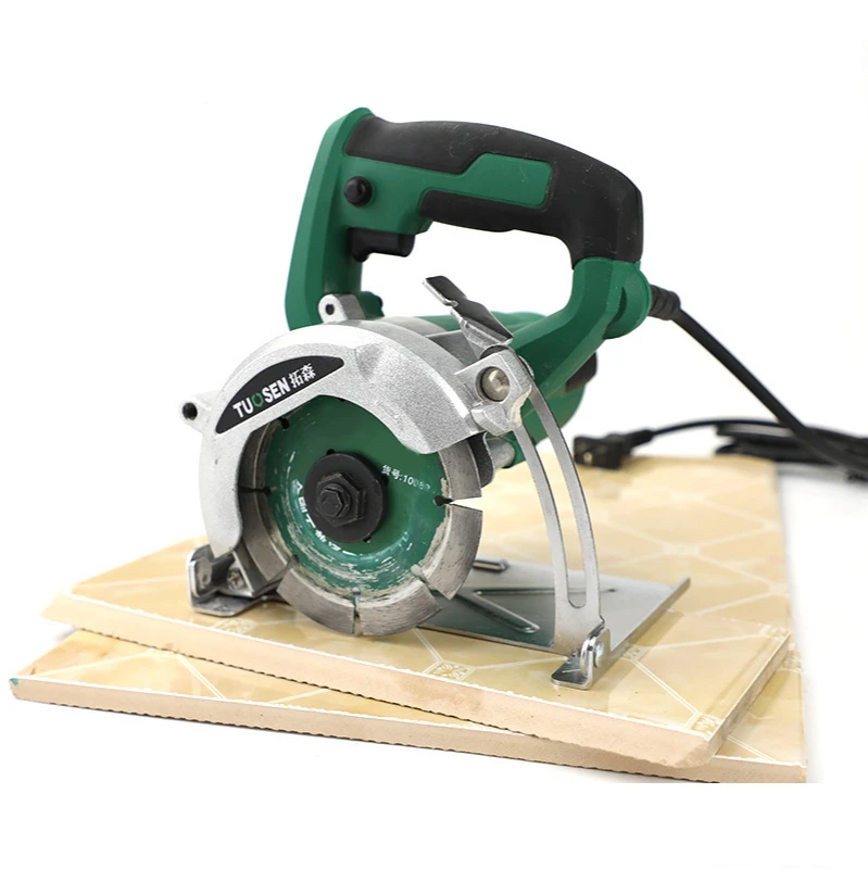 4-Inch Electric Circular Saw Portable Electric Fluting Marble Machine 1400W Plug-in High-Power Wood Marble Cutter