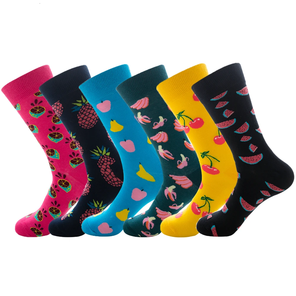 fashion colorful Happy Sock men and women Newly Cartoon Rooster Cloud Soft Breathable Cotton Short Socks Casual Funny Socks male