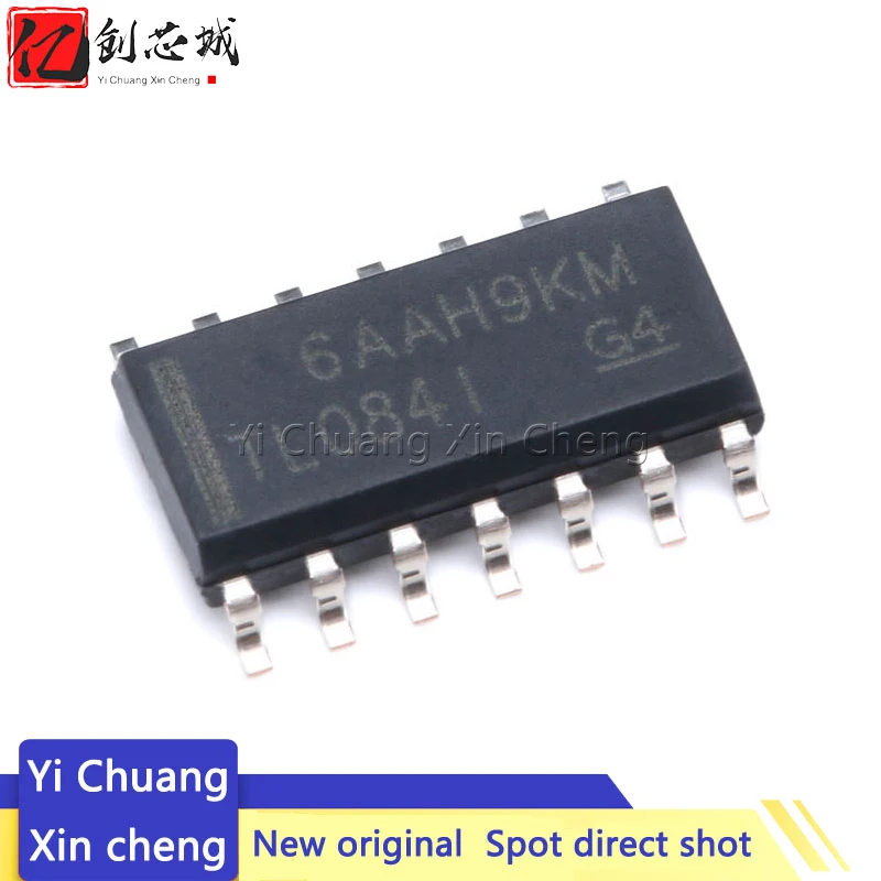 

10PCS New Original TL084IDR SOIC-14 Chip Quad Operational Amplifier High Voltage