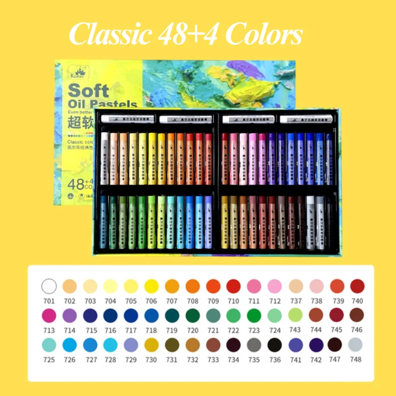 Kuelox Professionele Zware Kleur Oliepastel Tekening Schilderen Superzachte Oliepastel Voor Kunstschool Briefpapier Leveringen Krijt