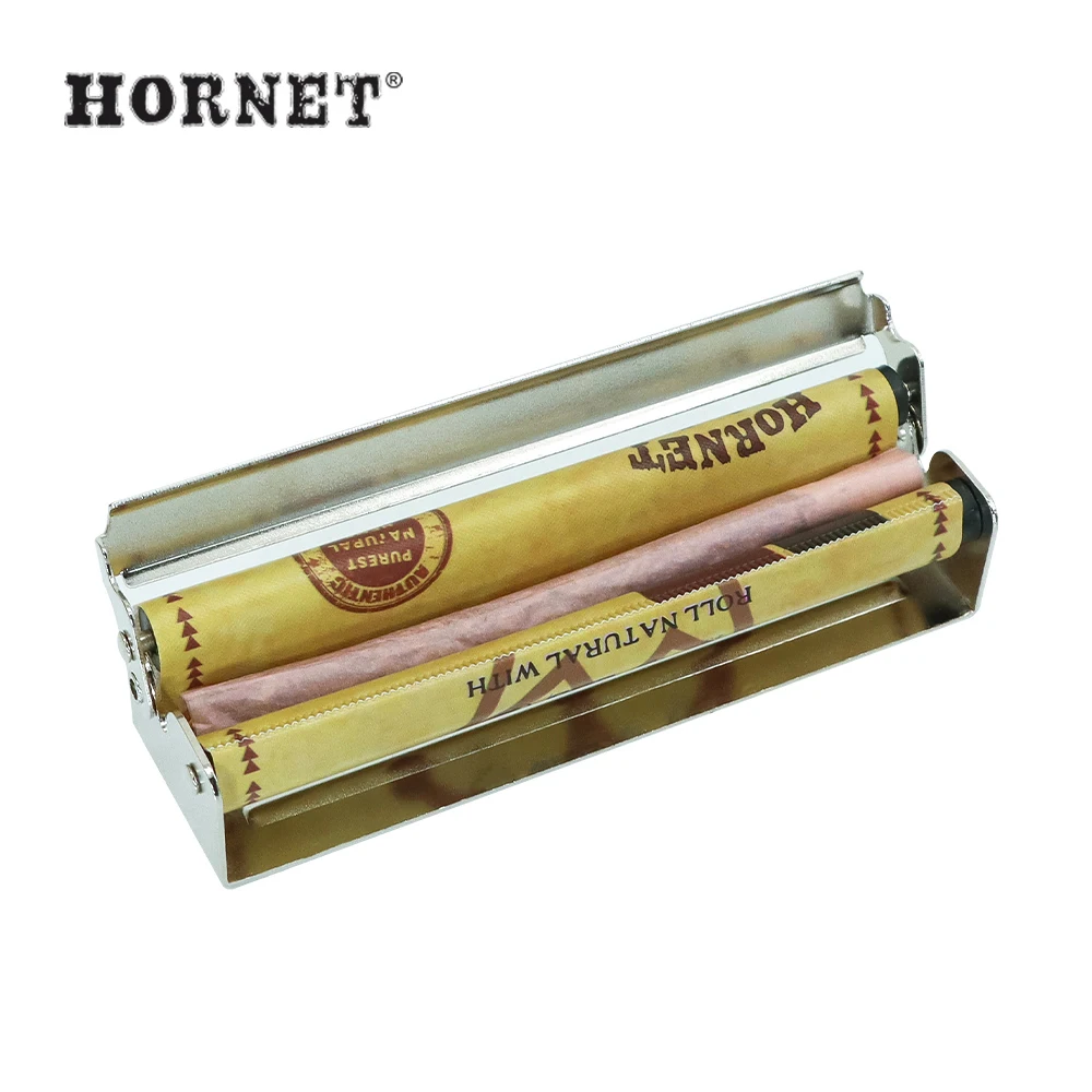 

HORNET DANGER 110MM Cigarette Rolling Machine KingSize Metal Cigarette Maker Hand Roller Papers