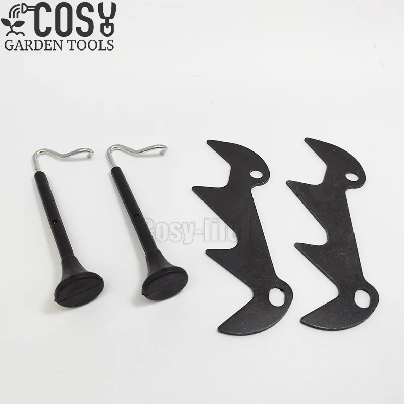 

4PCS Chainsaw Choke Rod Felling Dog Bumper Kit Fits For 4500 5200 5800 45cc 52cc 58cc Throttle Lever Chain saw Spare Parts