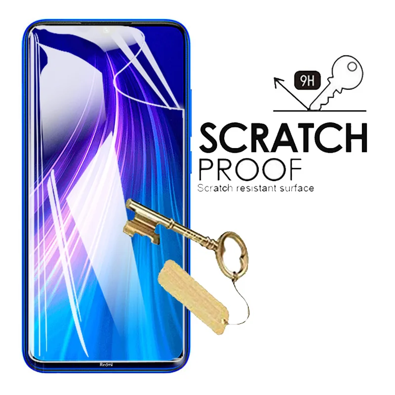 Hydrogel Film for Xiaomi Redmi Note 8 Screen Protector Protective Glass on Redmi Note 8 Redminote8 Note8 M1908C3JH Camera Lens