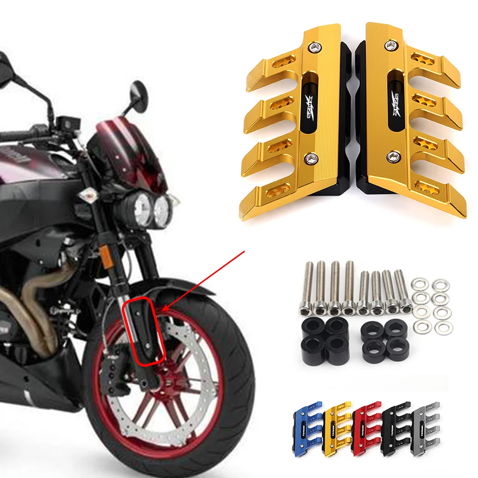 

Universal Front shock absorber fender protection cover For Buell XB12Ss XB 12Ss XB12Scg XB12S cg Motorcycle Accessories