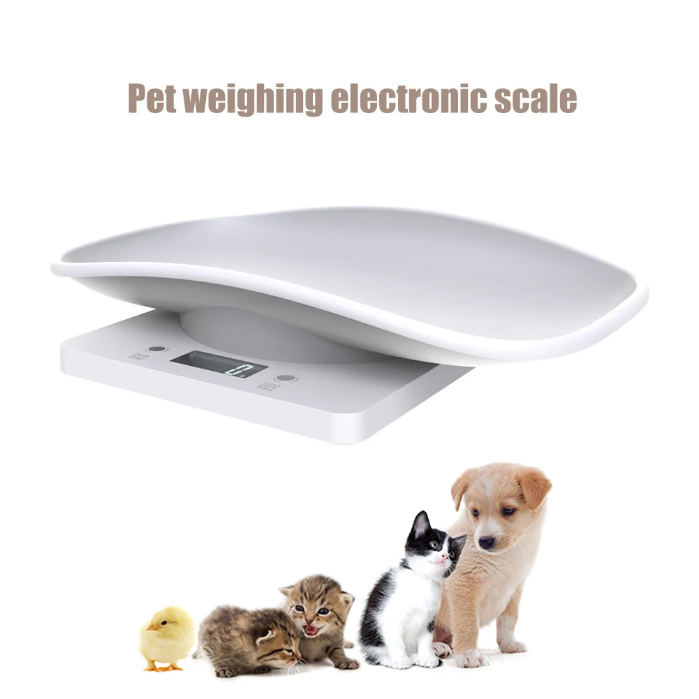 High Precision Digital Scale Weight Balance Scale Pet LCD Electronic Scale Gram Dogs Cats Puppy Animal Weighing Tools for Baby