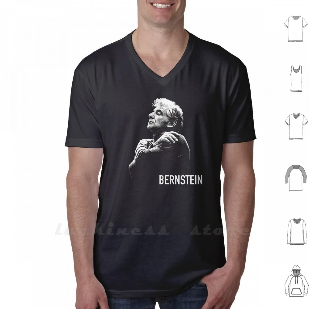 Conductor Bernstein T Shirt Men Women Teenage Cotton Orchestra Symphony Conductor Maestro Karajan Bernstein Toscanini Rattle