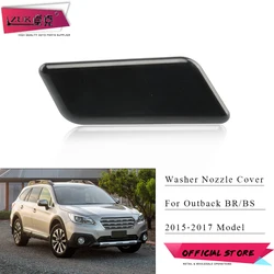 para Subaru Outback 2015 2016 2017 BR BS, para parachoques delantero, couvercle de boquilla limpiaparabrisas, tapa de rociador de agua sin pintar