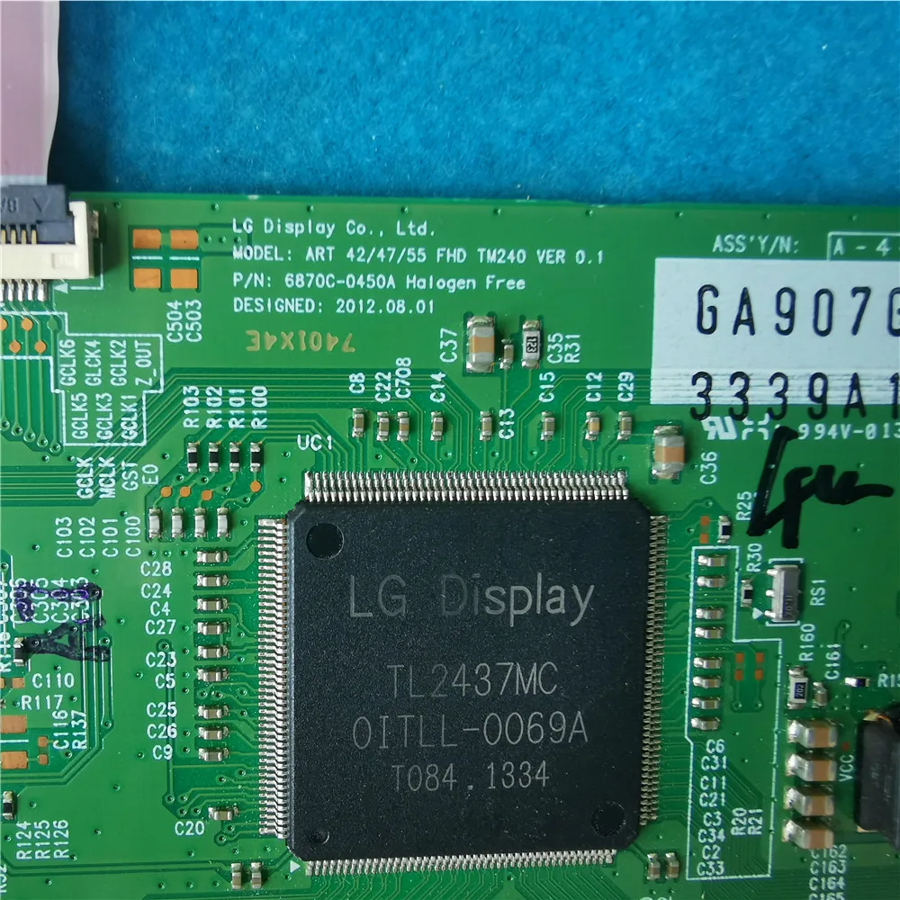 Gute Original-test T-CON logic board LG 42/47/55 FHD TM240 VER 0,1 6870C-0450A Für TX-L50DT65B KDL-50R550A 50R556A K55U7000P