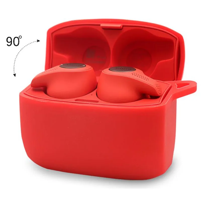 الكرتون مارفل حقيبة سماعة الاذن ل جبرا النخبة 65t سيليكون سماعة لاسلكية تعمل بالبلوتوث سماعة واقية غطاء ل جبرا مع هوك