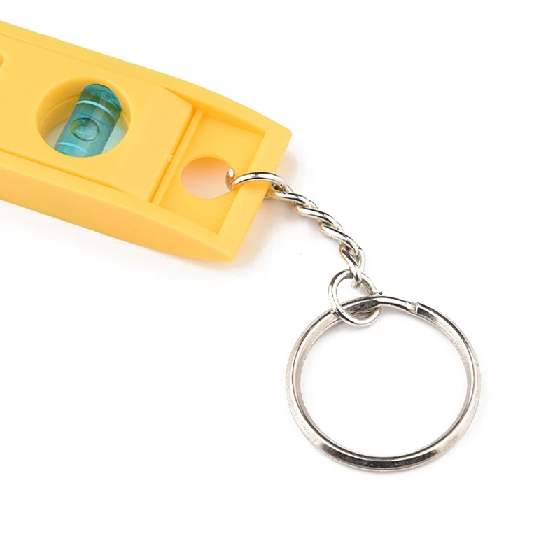 1 Pcs Mini 3 Bubble Level with Keychain Tor pedo Magnetic Gradienter Level Measuring Tool Plumb/Level/45-Degree Measuring