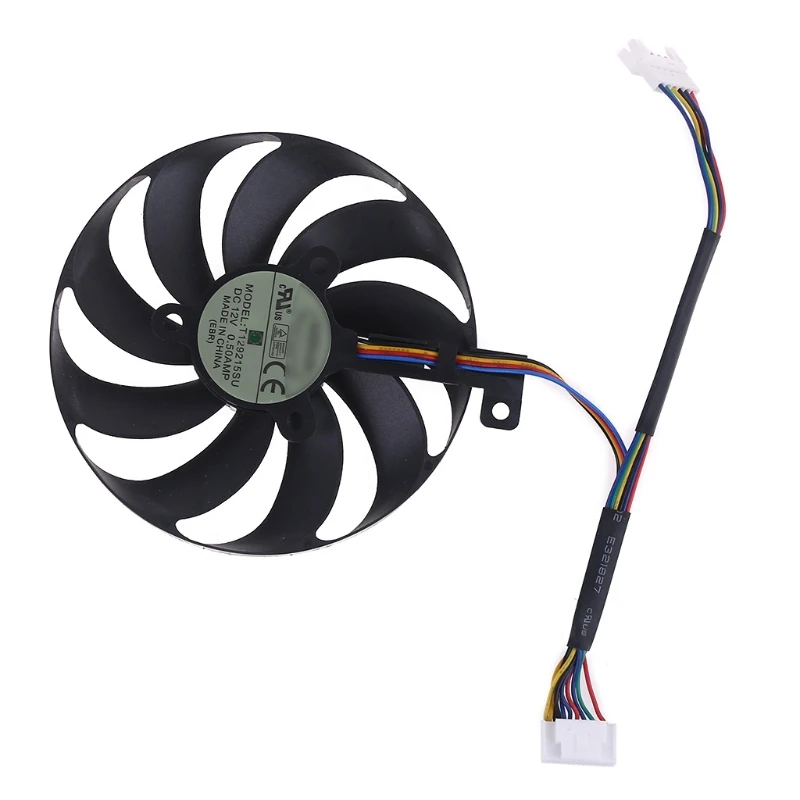 Replacement cooler fan T129215SU 12V 0.5A 88mm For -ASUS RX5700 RX5700 XT RTX2080TI 8GB ROG STRIX OC Graphics Card Fan