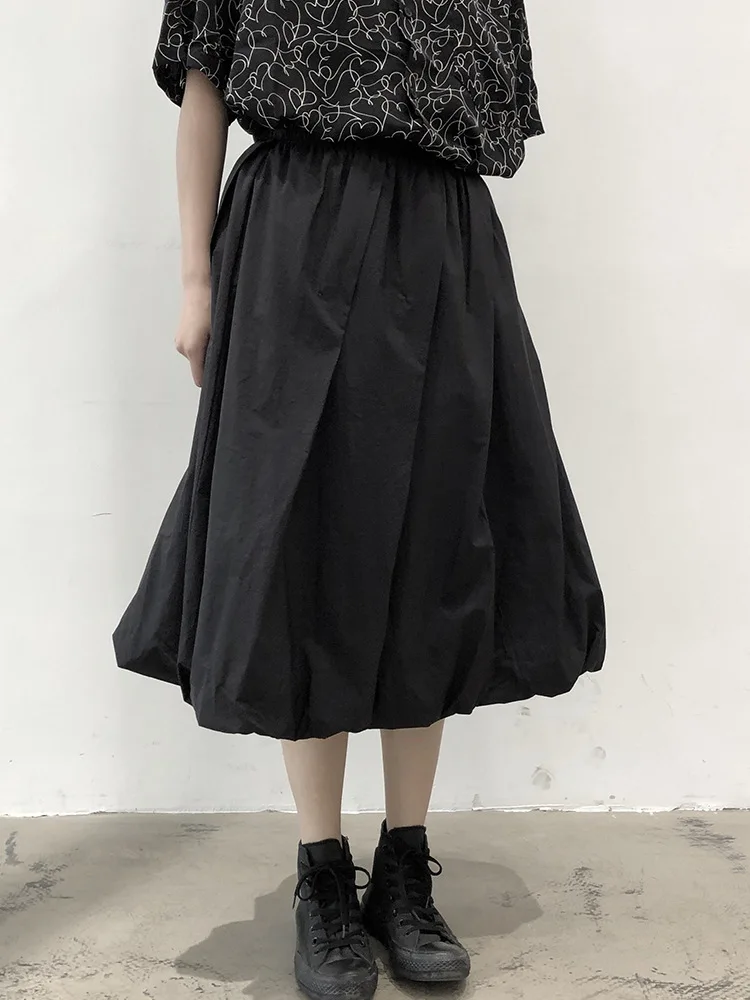 

Ladies Skirt Cloud Skirt Summer New Classic Simple Yamamoto Style Fashion Popular Leisure Loose Large Size Skirt