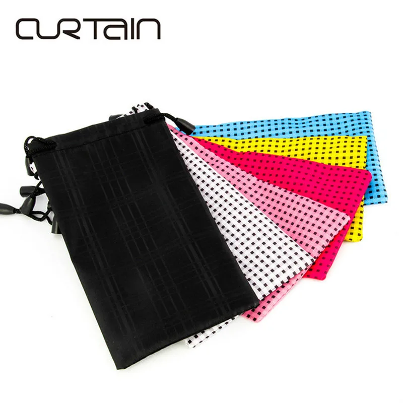 10pcs/lot Waterproof Glasses Cloth Bag Glasses Storage Bag Sunglasses Bag Glasses Bag Multi-color Random Send