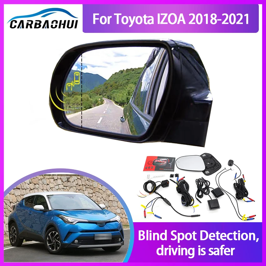 Car Blind Spot Mirror Radar Detection System for Toyota IZOA 2018-2021 BSD BSA BSM Microwave Blind Spot Monitor Radar Detectors