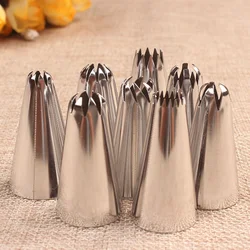 8 Pcs/set Stainless Steel Nozzles Cupcake Decorating Tools Icing Piping Pastry Nozzle Tips Cream Cake Baking Decorating Set