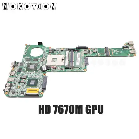 NOKOTION For Toshiba Satellite C840 C845 L840 Laptop Motherboard A000174130 A000175380 DABY3CMB8E0 HM76 DDR3 HD7670M GPU