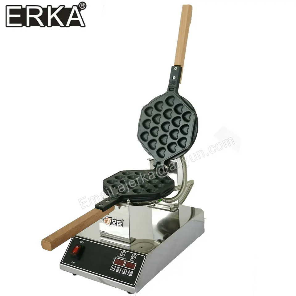 ERKA سعر المصنع مباشرة الكهربائية 110 فولت 220 فولت غير عصا فقاعة البيض آلة الهراء من القلب نمط نفخة كعكة الفرن