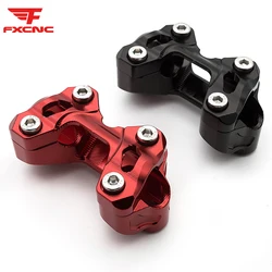 22mm CNC Motorcycle Handlebar For Ducati MONSTER 696 2008-2014 Monster 1100 / EVO 2009-2013 Riser Handle Bar Mount Clamp Set