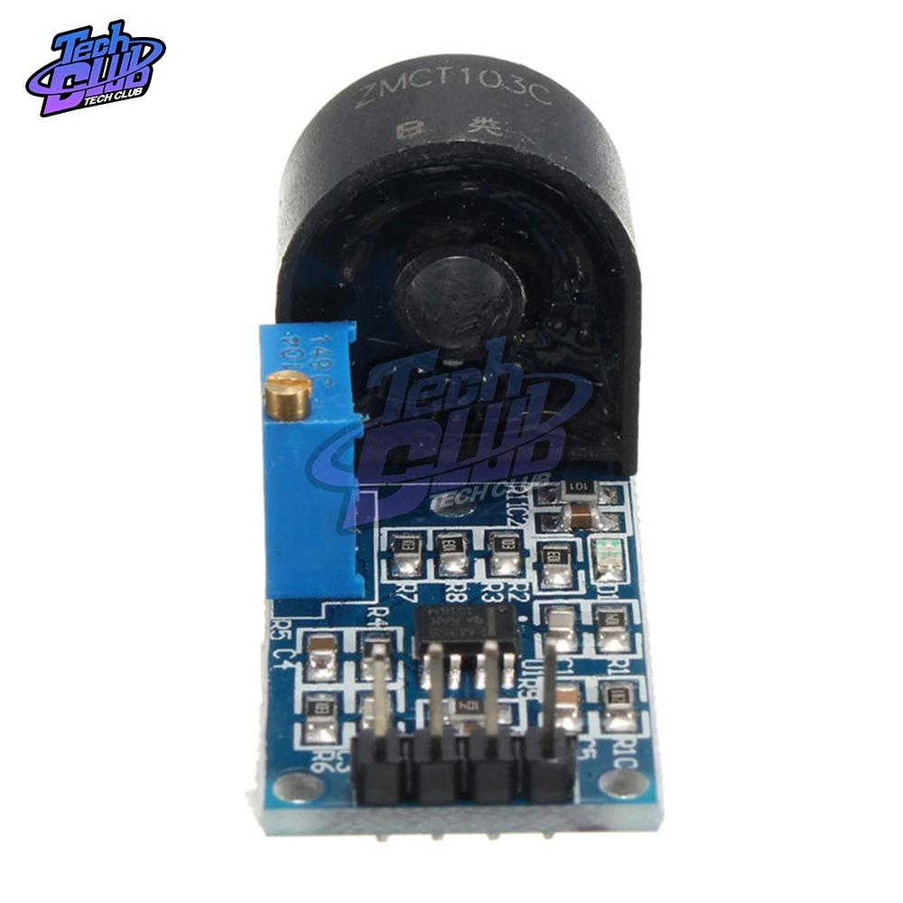 5A Range Single Phase AC Active Output Onboard Precision Micro Current Transformer Module Current Sensor For Arduino