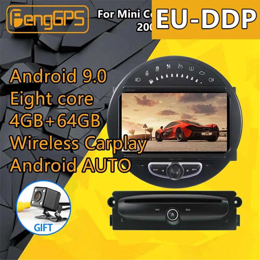 

For MINI Cooper R56 Multimedia R55 R57 Android Radio Display Touch Screen GPS Navi Car DVD Player Stereo unit autoradio Audio