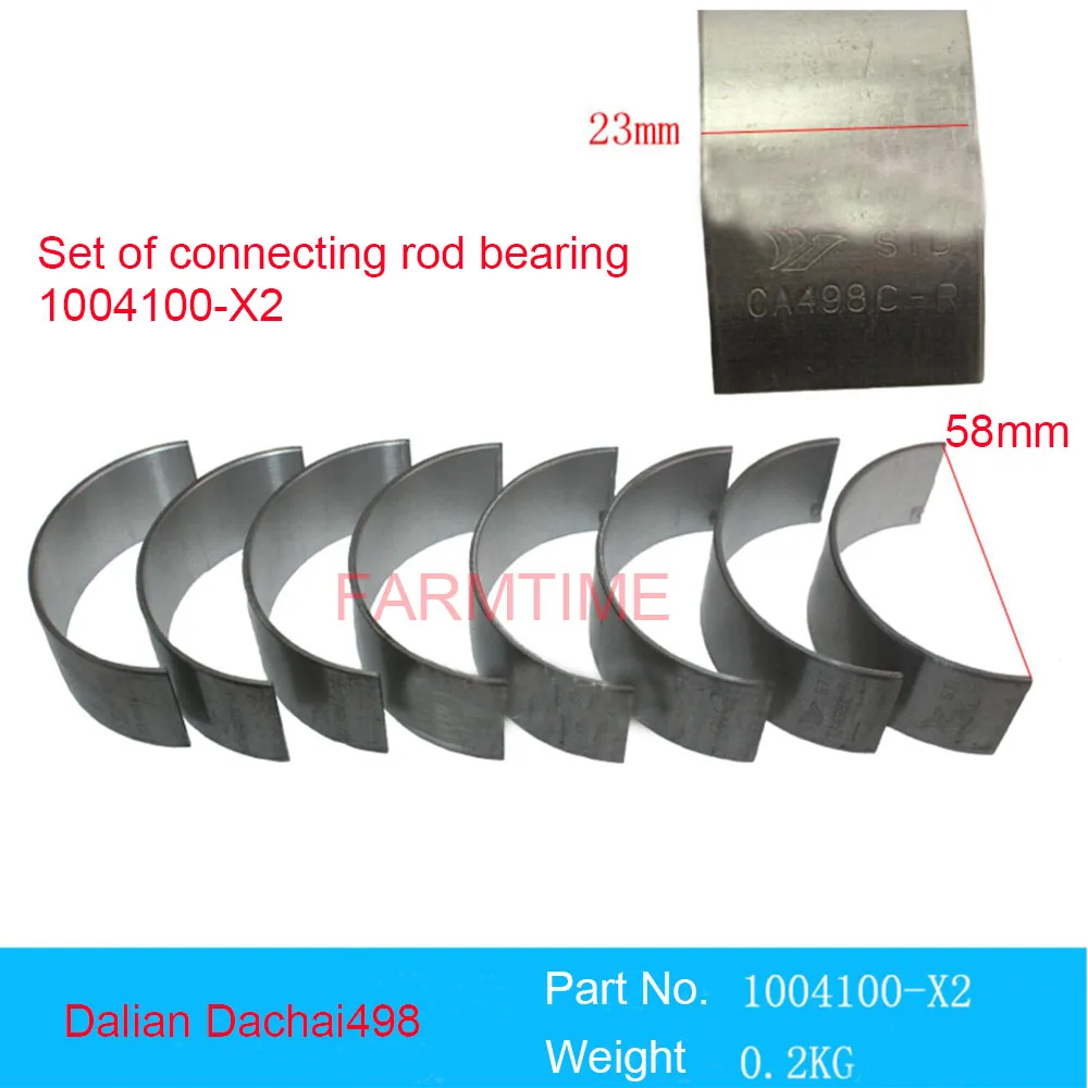 

The Set of Connneting Rod Bearing 1004100-X2 for Dalian DachaiCA498