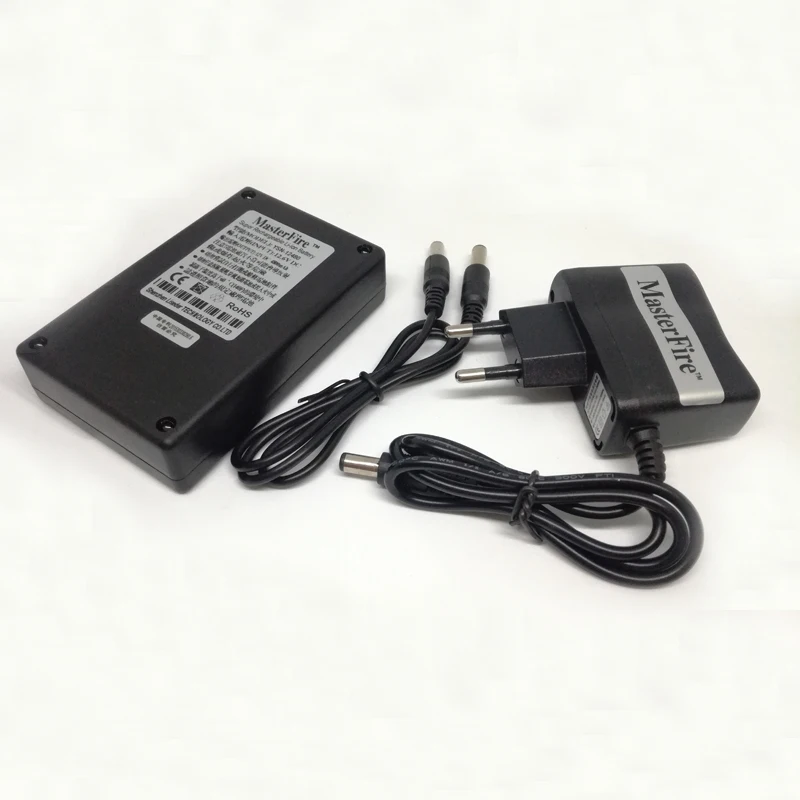 DC 12V 4800mah Rechargeable Polymer Lithium-ion Battery Pack YSN-12480 For CCTV Camera Batteries with 12.6V 350mA Charger