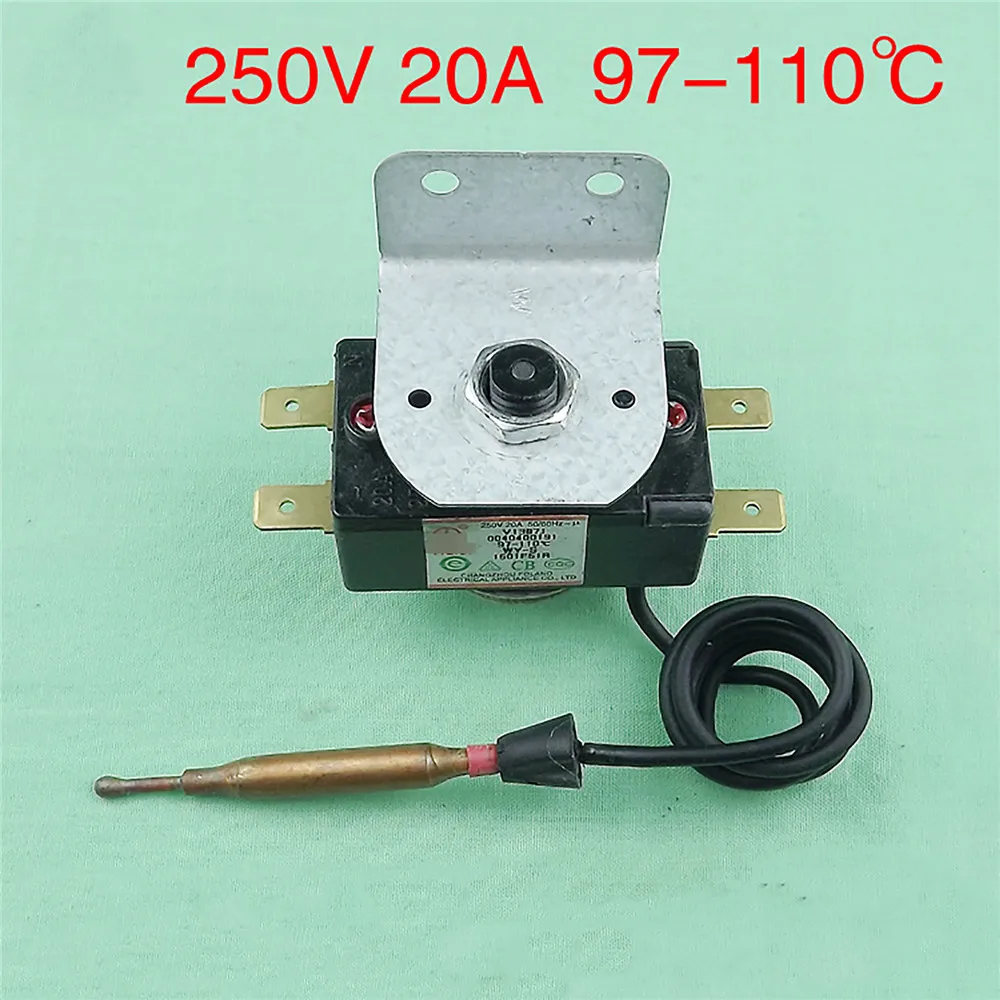 Replacement 20A Temperature Limiter Overheat Protector Sensor Switch for Haier Electric Water Heater Repair Parts