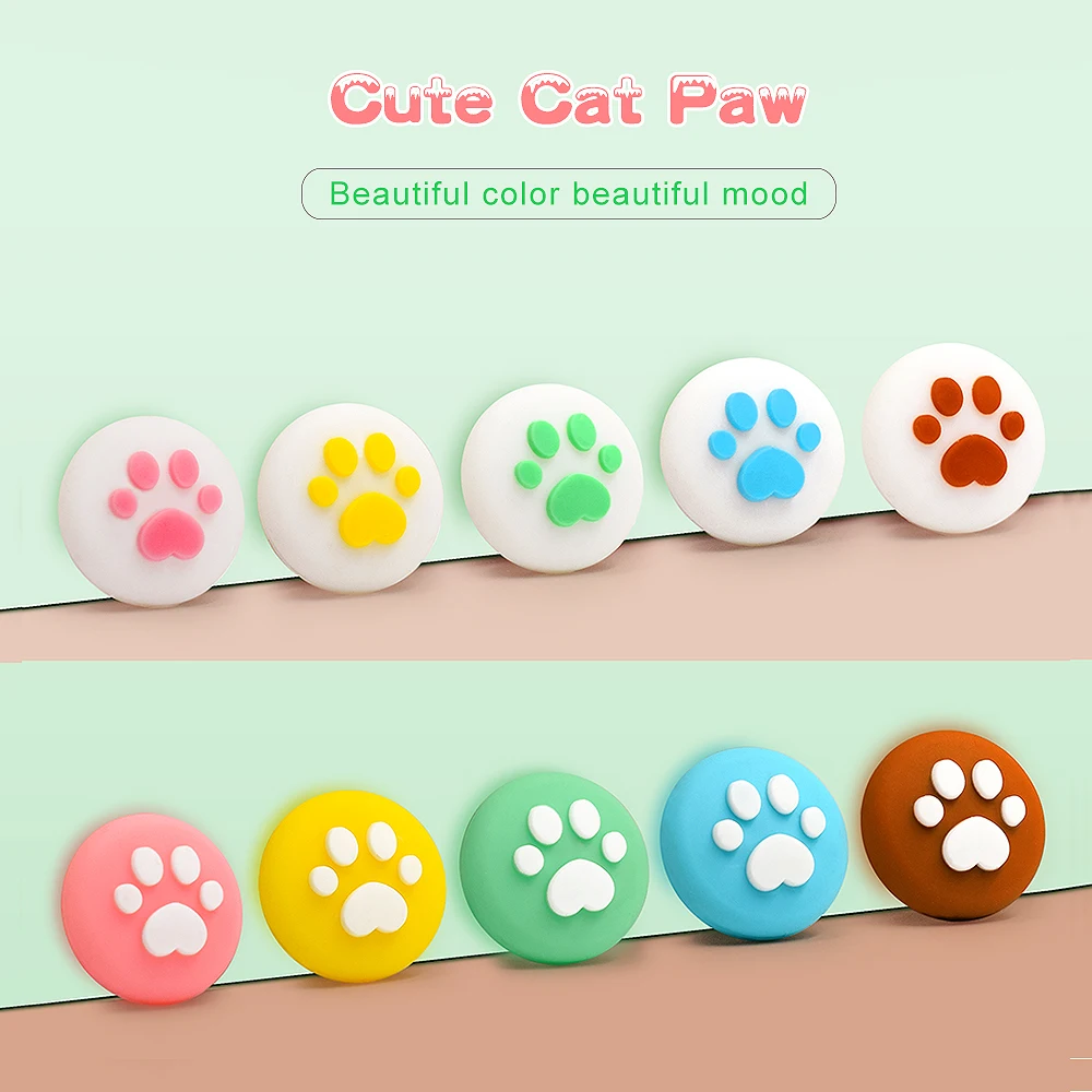 Capuchons de protection analogiques en caoutchouc pour nintendo Switch Lite, housse de protection pour Joystick, poignées pour manette Joy-cons