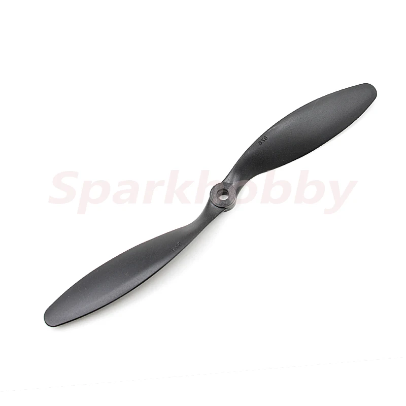 10PCS Sparkhobby 8x6 Black Propeller 2-blade Accessories High Speed Propeller for RC Airplane Quadcopter Propellers Blades